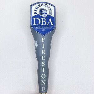 Firestone Brewing‎ DBA Double Barrel Ale Beer Tap Handle Blue 11" Tall